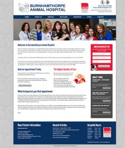 Burnhamthorpe Animal Hospital New Website